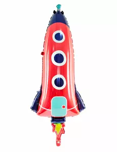 Fóliový balónek raketa 44 x 115 cm