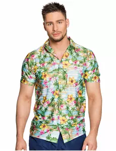 Košile Adult Hawaiian Paradise, Velikost: Medium (50/52)
