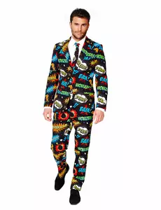 Kostým Mr. Comics pro muže Opposuits, Velikost: S(EU46)