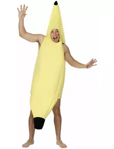 Vtipný kostým banánu pro dospělé