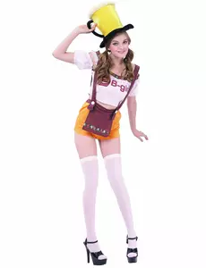 Bavorský kostým – sexy šortky pro ženy, Velikost: Small