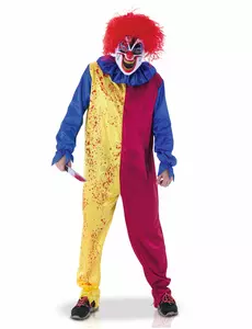 Psychopatický klaunský kostým pro dospělé