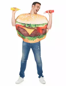 Kostým hamburgeru pro dospělé