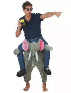 Kostým slona na ježdění pro muže (dospělý)