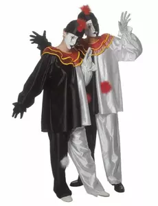 Kostým Pierrot pro dospělé, Velikost: M