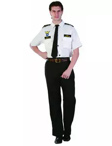 Kostým leteckého pilota pro muže, Velikost: Medium