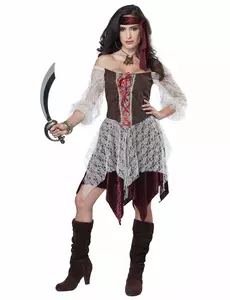 Sexy pirátský buccaneer kostým pro ženy, Velikost: XL(44/46)
