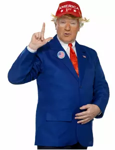 Kostým amerického prezidenta pro dospělé, Velikost: M