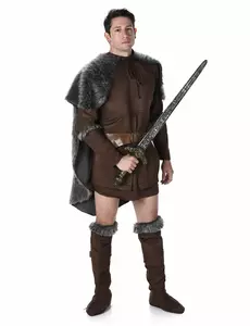 Kostým vikingského prince pro muže, Velikost: M
