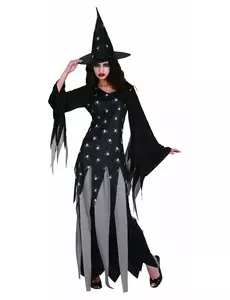 Tlumený čarodějnický kostým pro ženy Halloween