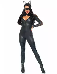 Sexy kostým super kočky pro ženy, Velikost: Small (36-38)