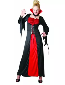 Elegantní upírský kostým pro ženy na Halloween
