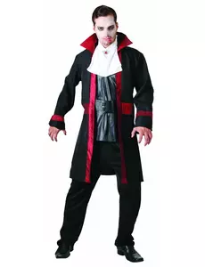 Elegantní upírský kostým pro muže Halloween, Velikost: Medium