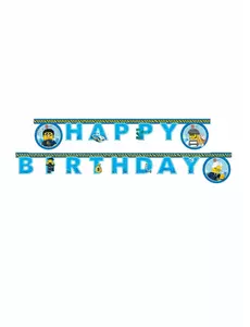 Papírová girlanda Happy Birthday Lego City 2 m