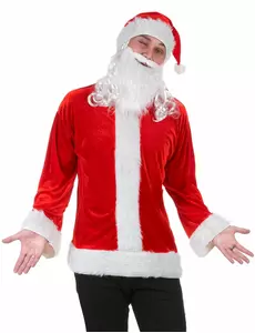 Sada kostýmu Santa Claus pro dospělé, Velikost: Large