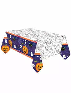 Papírový ubrus Halloween Friends 1,2 x 1,8 m