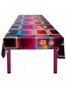 Plastový ubrus Disco Fever 180 x 130 cm