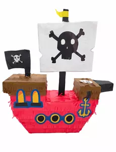 Piñata pirátská loď 50 x 43 cm
