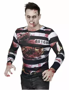 Tričko vězeň zombie Halloween