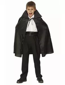 Upírský plášť pro děti Halloween, Velikost: 10-12 let (130-140 cm)