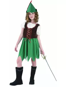 Kostým lesní dívky, Velikost: 4-6 let (110-120 cm)