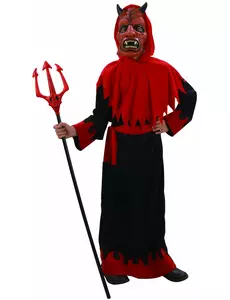 Zlověstný čertovský kostým pro chlapce, Velikost: 4-6 let(110-120 cm)
