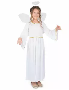 Kostým anděla z nebe pro dívky, Velikost: 5-6 let (116 cm)