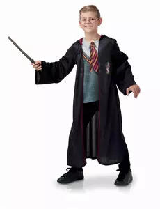 Kostým Harry Potter s doplňky pro děti, Velikost: 5-6 let (110 to 116 cm)