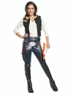 Klasický kostým Han Solo Star Wars pro ženy, Velikost: Small