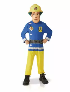 Klasický kostým Fireman Sam pro děti, Velikost: 2-3 let (83 to 97 cm)