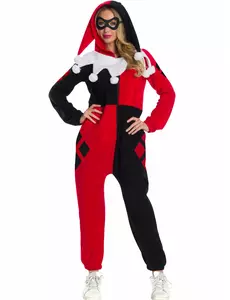 Overalový kostým Harley Quinn pro dospělé
