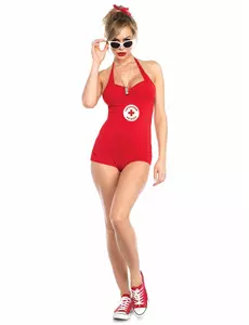 Sexy plavčice – kombinéza pro ženy, Velikost: Medium/Large (42-44)