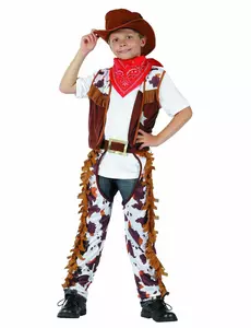 Kostým kovbojského šerifa pro chlapce, Velikost: 4-6 let (110-120 cm)