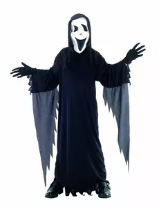 Kostým vraha pro děti Halloween, Velikost: 4-6 let (110-120 cm)