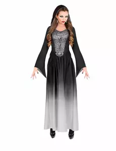 Dámský kostým White Gothic Vampire Lady, Velikost: S