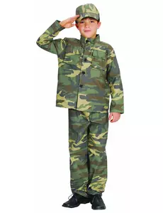 Kostým vojáka pro chlapce, Velikost: 4-6 let (110-120 cm)