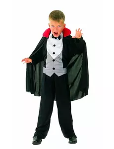 Elegantní upírský kostým pro chlapce Halloween, Velikost: 4-6 let(110-120 cm)