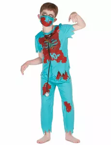 Kostým zombie doktora pro chlapce