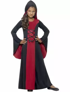 Okouzlující dívčí kostým Halloween, Velikost: 4-6 let (115/128 cm)