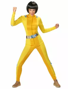 Dámský kostým Yellow Shock Spy, Velikost: Small