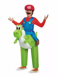 Nafukovací kostým Mario na Yoshim Nintendo® pro děti