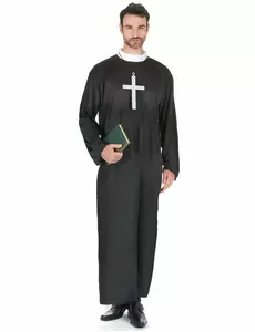 Kostým kněze pro muže – plus size