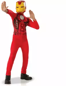 Klasický kostým Iron Man pro chlapce, Velikost: 7-8 let (122 to 128 cm)