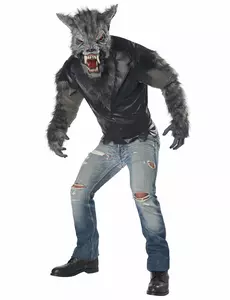 Dospělý luxusní werewolf perfecto kostým, Velikost: Large/X-Large