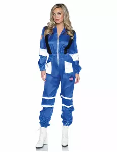 Luxusní kostým astronautky – kombinéza pro ženy, Velikost: Medium/Large (42-44)