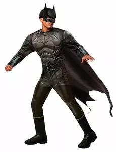 Deluxe Batman kostým pro dospělé, Velikost: M/L