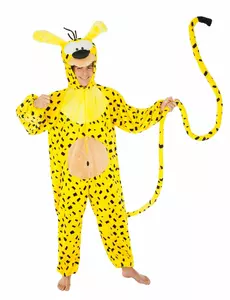 Kostým Marsupilami pro dospělé, Velikost: Small/Medium (164 cm)