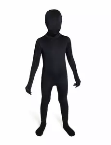 Morphsuits dětský černý overal, Velikost: 10-12 letL(136-152 cm)