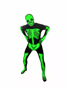 Morphsuits svítící kostlivec ve tmě – dětský kostým