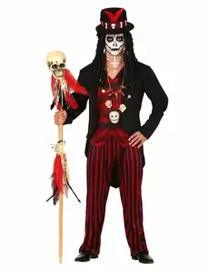Voodoo kněz kostým pro muže, Velikost: Medium (48-50)